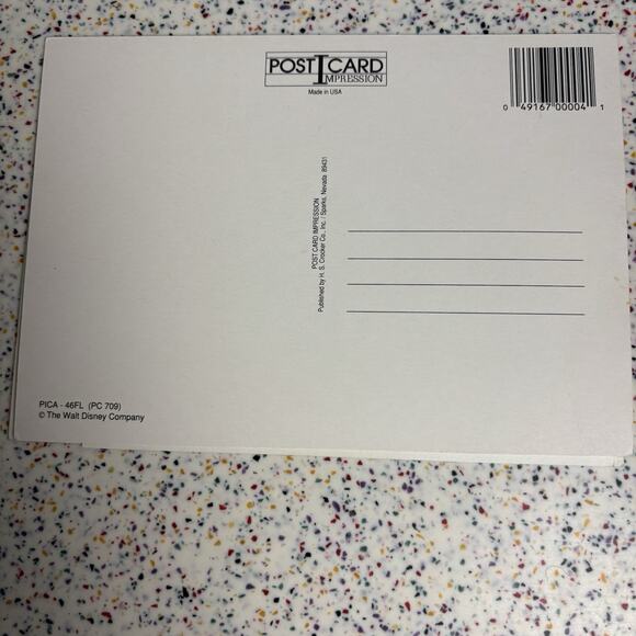 Lot Of 4 Vintage 90’s Disney Mickey Mouse Goofy Mine Postcards Florida - Picture 8 of 10